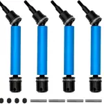 Integy Alloy Machined Drive Shaft Set for Arrma Senton 3S, Typhon 3S, Vorteks 3S C31564BLUE