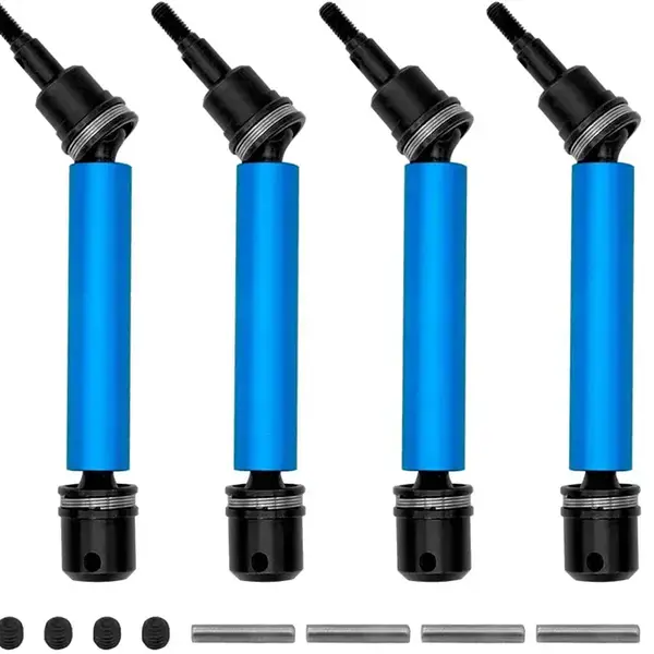 Integy Alloy Machined Drive Shaft Set for Arrma Senton 3S, Typhon 3S, Vorteks 3S C31564BLUE