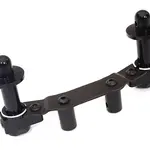 Integy Billet Machined Front Shock Tower Brace for Arrma 1/10 Vorteks 4X4 3S BLX C31621BLACK