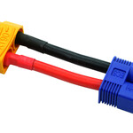 Commonsence RC XT90 Female to EC5 Male Conversion Adapter