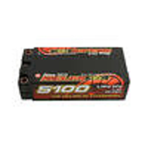Gens Ace Gens Ace Redline Series 5100mAh 7.6V 130C 2S2P HardCase HV Shorty Lipo Battery