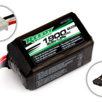 Team Associated Reedy LiFe PRO RX 1900mAh 6.6V Hump Style Receiver Battery