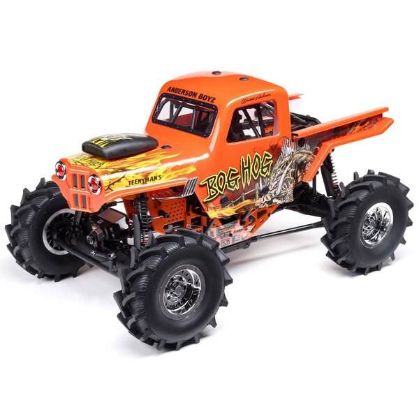 LOSI LMT 4X4 Solid Axle Mega Truck Brushless RTR, Bog Hog