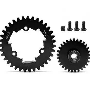 Integy HD Steel 29T Pinion + 35T Spur Gear Set 1.5 MOD for Traxxas X-Maxx & XRT C33124
