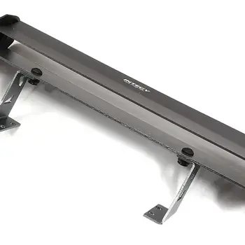 Integy Realistic 1/10 Size Alloy & Carbon Fiber Rear Wing 165mm Width C32899GUN