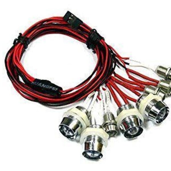 Integy G.T. Power L8 Type LED Light System for R/C Car 3.6-8.4VDC C26344