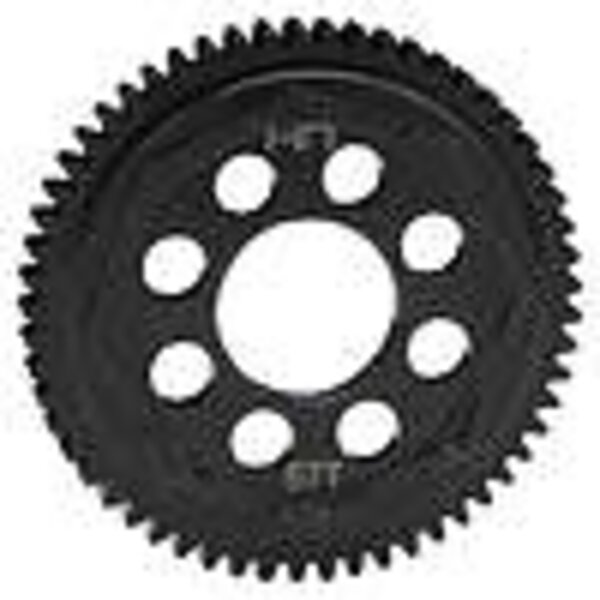 HOT RACING 57t Mod 0.8 Steel Spur Gear Arrma 1/10 4x4 Blx