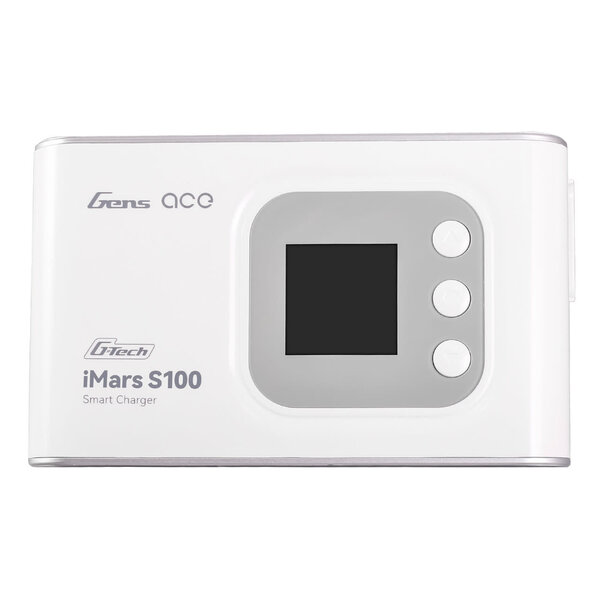 GENSACE Gens Ace IMars S100 G-Tech AC Balance RC Battery Smart Charger-White