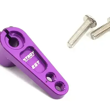 Integy Purple Billet Machined Alloy Servo Horn 25T for Futaba Servos (r = 16mm, 20mm) C32321PURPLE