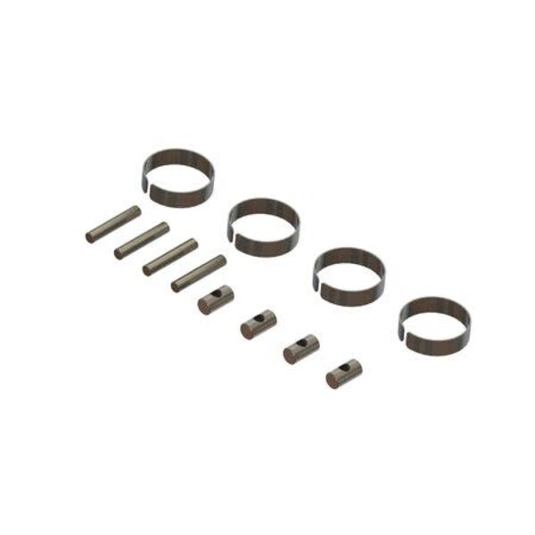 arrma CVD Driveshaft Metal Fittings (2)