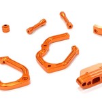 Integy C25812ORANGE Rear Bumper Set 1/10 Telluride 4x4