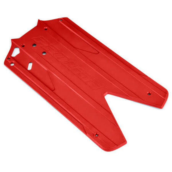 PROLINE Bash Armor Chassis Protector (Red) for ARRMA 3S Long WB