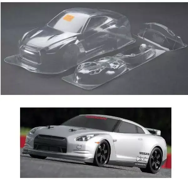 HPI Racing HPI Racing 17538 Nissan GT-R (R35) Clear Body 200mm