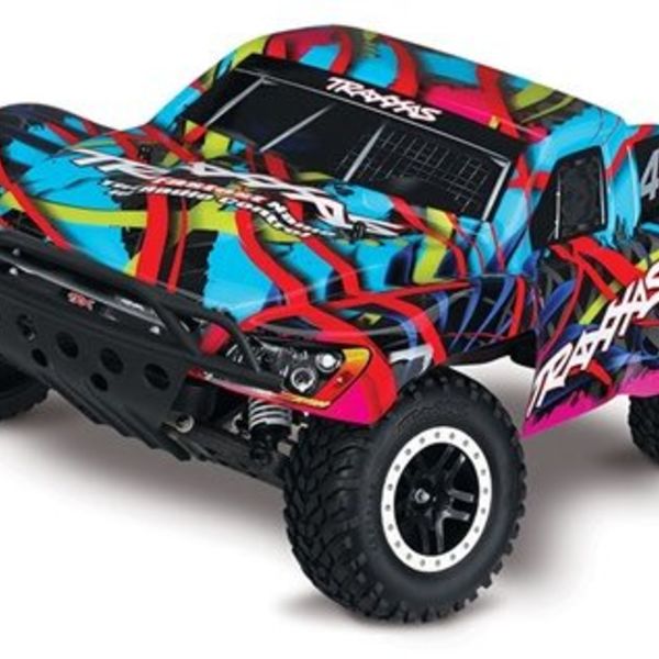 Traxxas 58034-1_HWN Slash: 1/10-Scale 2WD Short Course Racing Truck with TQ 2.4GHz TX Batt & full charger included