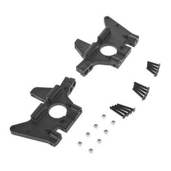 RPM RPM Traxxas Maxx Front Bulkhead Set (Black)