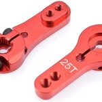 APEX Apex RC Products 25T Futaba Red Aluminum  1 per pack