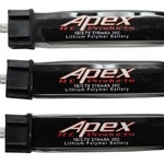 Apex RC Products 3.7V 210Mah 30C Lipo Battery - 3 Pack