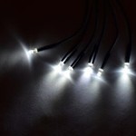 APEX Apex RC Products 3mm White LED Kit - For RPM Light Bar #9032