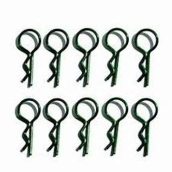 SMALL GREEN  BODY PIN