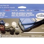 Model Car Customizing Enamel Paint Set (6 Colors & Thinner)