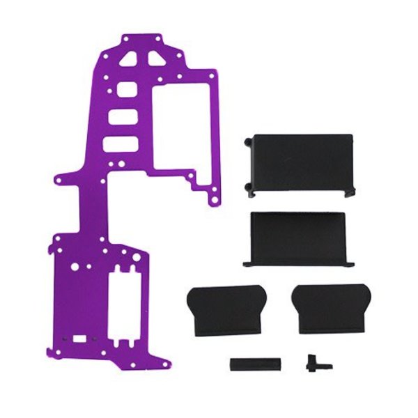 redcat Aluminum upper plate (purple) (requires 83014 battery pack)