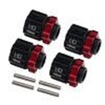 HOT RACING Aluminum 17mm Hex Hubs 5mm Offset Arrma 1/8 4x4