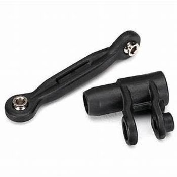 Traxxas Servo Horn, Steer/Link 46mm w/Pivot Balls; X-Maxx