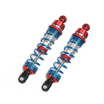 4139R ALUM FRT SHOCK SLASH RED