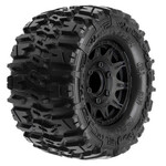PROLINE 1/10 Trencher F/R 2.8" MT Tires Mounted 12mm/14mm Black Raid (2)