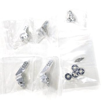 Integy INTT8148SILVER -Billet Machined Stage 1 Conversion for Traxxas 1/10 Rustler, Stampede, Slash 2WD