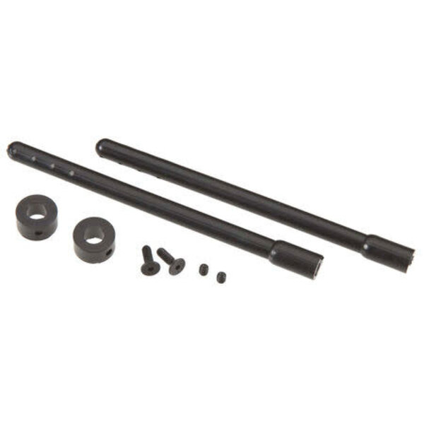 DuraTrax Nylon Body Post Black 4" (2)