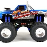 Tamiya TAM58549   1 /10 Super Clod Buster 4X4 Monster Truck Kit Tamiya is proud to present the Super Clod Buster as an assembly kit. This monster truck features an American pick-up truck like body that gives it a realistic appearance.