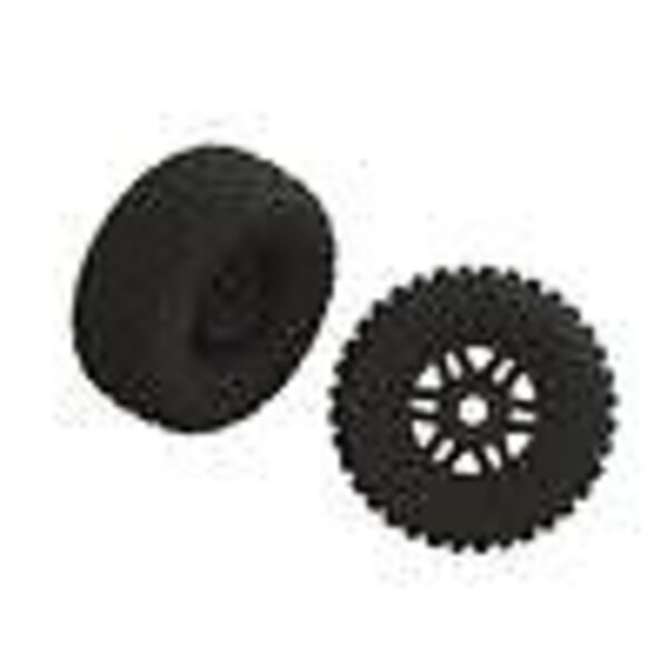 Traxxas dBoots FORTRESS LP Tire Set Glued Black (1 Pair)