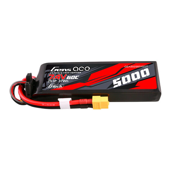 GENSACE 400mAh 2S 7.4V 35C LiPo Battery: Axial SCX24