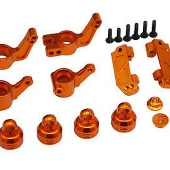 HOT RACING Orange Suspension Beef up Set Traxxas 1/10 2WD