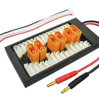 Commonsence RC Paraboard - Parallel Charging Board for Lipos with XT90 Connectors #PRBRD-XT90