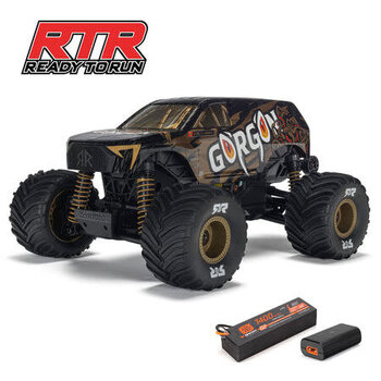 arrma 1/16 GORGON GROM 4X4 RTR Brushed Monster Truck (Battery & Charger Included), Bronze