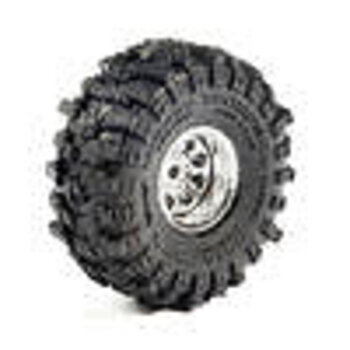 PROLINE 1/30 Baja Pro X Front/Rear Mounted Chrome Beast (4): Axial SCX30