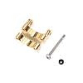 Rear Upper Link Mount, Brass 1.5g: SCX24