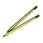 Shock Shafts w/ TiNi coat (rear, steel, 2pcs):EB48