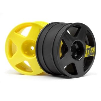 HPI WR8 Tarmac Wheel Set (4)