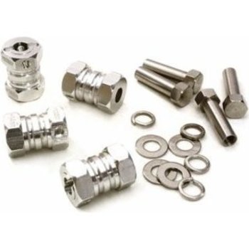 Integy 12MM HEX WHEEL (4) HUB +14MM OFFSET FOR 1/10 SCALE TRUCK & BUGGY C27013silver