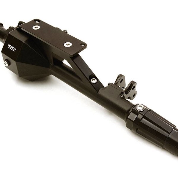 BILLET MACHINED COMPLETE REAR AXLE ASSEMBLY FOR AXIAL 1/10 RR10 BOMBER 4WD C27113BLACK