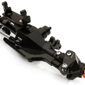 Integy BILLET MACHINED COMPLETE REAR AXLE ASSEMBLY FOR AXIAL 1/10 RR10 BOMBER 4WD C27112BLACK