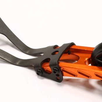 Integy BILLET MACHINED TYPE III WHEELIE BAR 1/10 SLASH 2WD, STAMPEDE 2WD, RUSTLER XL5 VXL T8015ORANGE