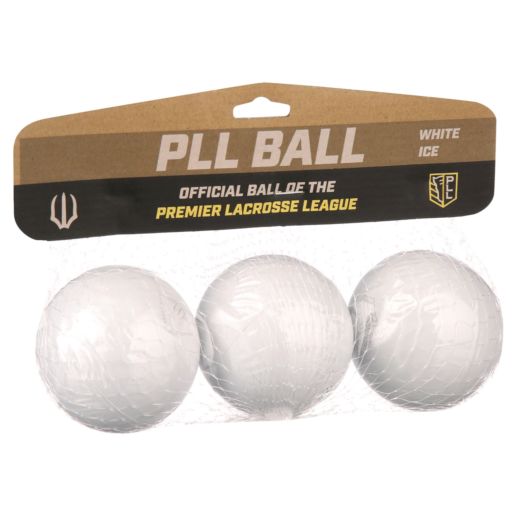 EPOCH WOLF ATHLETICS PREMIERE OFFICIAL PLL GAME BALL - WHITE ICE - 3 PACK