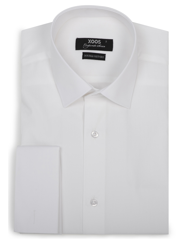 mens white dress shirts with french cuffs