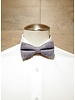 Chevron light gray bow tie