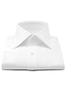 XOOS Men's honeycomb white de ville collar dress shirt (Double Twisted)
