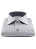 XOOS Men's gray dress shirt and charcoal woven lining (Double Twisted)